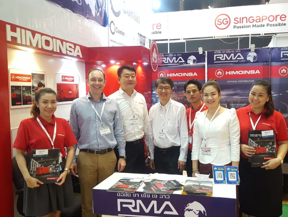 HIMOINSA and RMA took part in LaoBuild'18