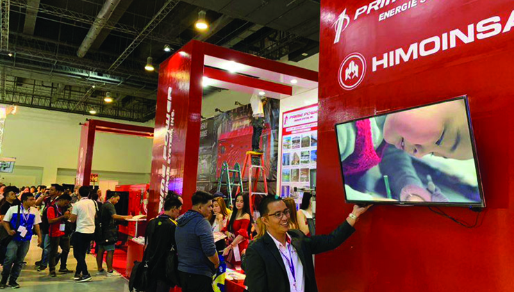 HIMOINSA has showed combined strength during IIEE exhibition in Philippines