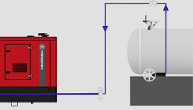Generator set fuel supply: when and how should we use an external tank?